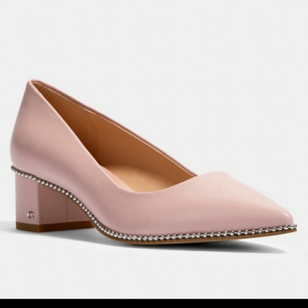 Coach Block Heels Size 8